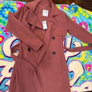 Abercrombie trench coat
